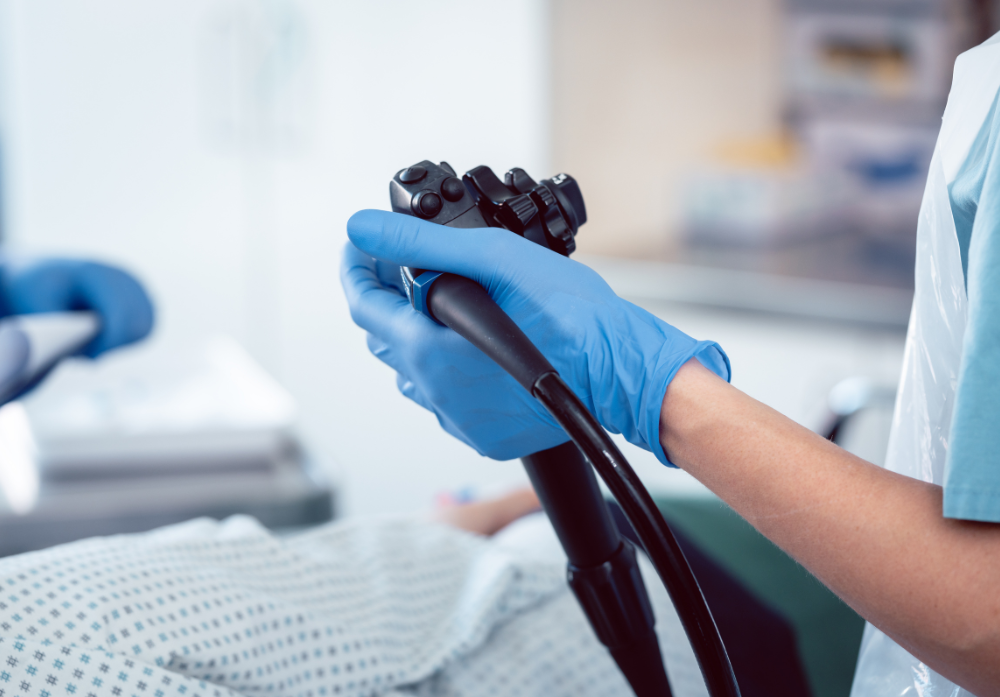 Equipamento médico para colonoscopia
